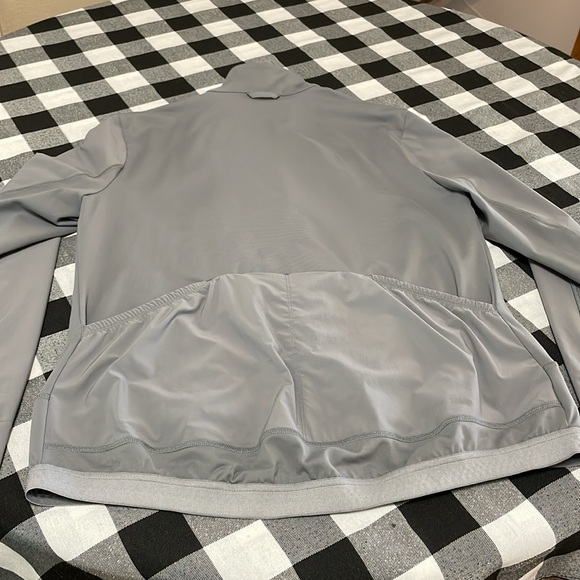 Duluth Trading Avant-Garden Jacket Women Large Gray Zip Stash Pockets Thumb Hole - Picture 5 of 13